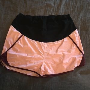 Maternity athletic shorts.